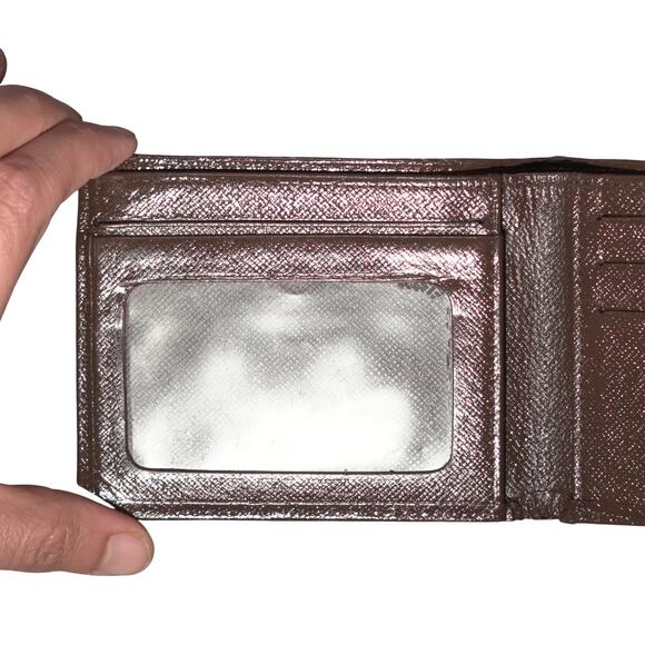 Auth Louis Vuitton Bifold Men's Wallet 4 Credit/ 1 ID card Wallet Refurbished - Picture 4 of 8